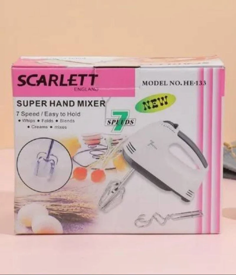 SCARLETT Electric Hand Mixer