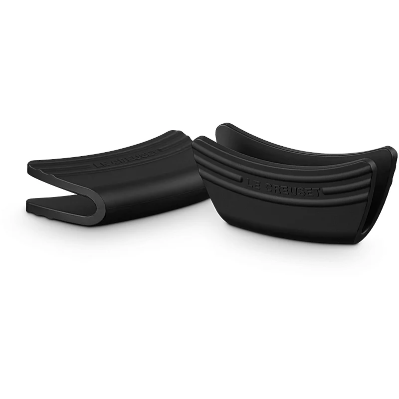 Le Creuset Silikon Griffschutz 2-er Set Schwarz