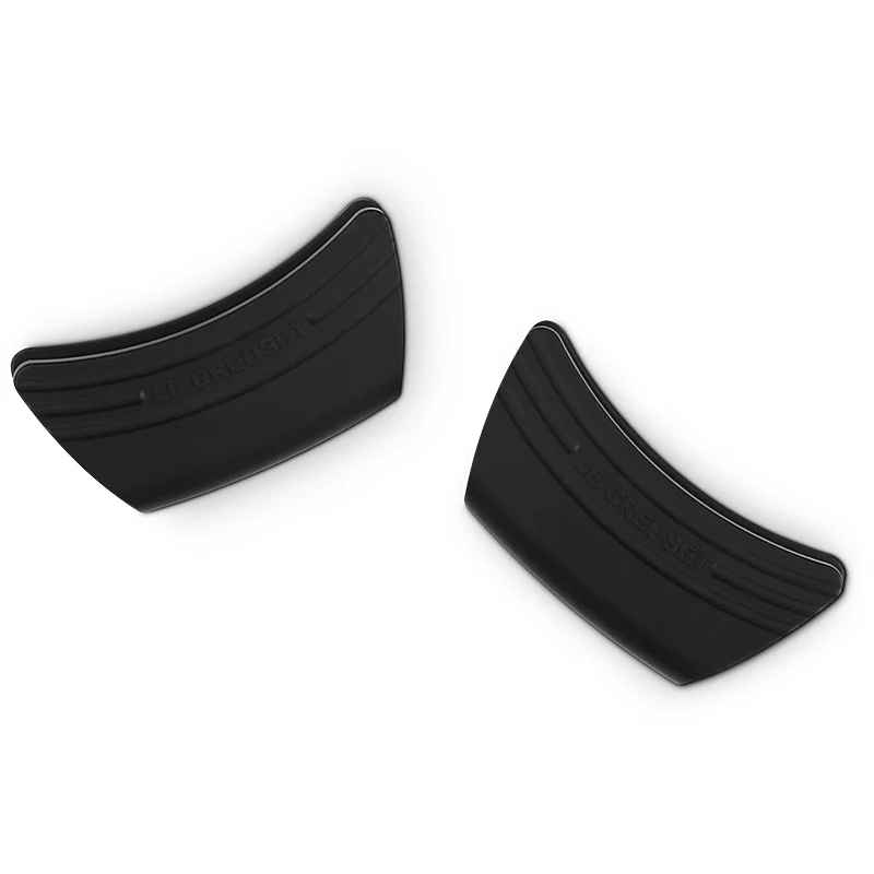 Le Creuset Silikon Griffschutz 2-er Set Schwarz