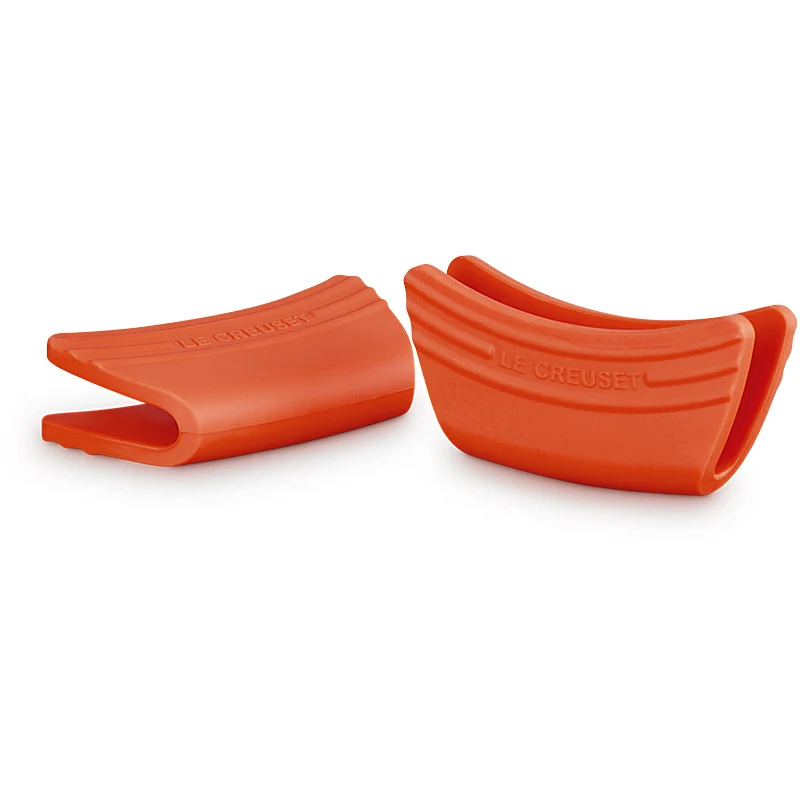 Le Creuset Topf-Griffschutz 2-er Set Ofenrot