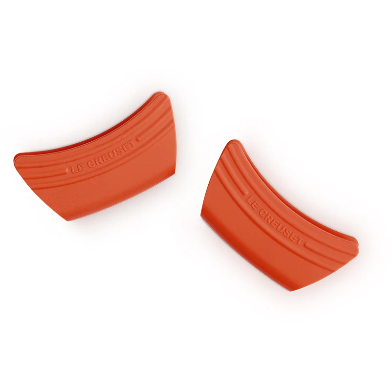 Le Creuset Topf-Griffschutz 2-er Set Ofenrot