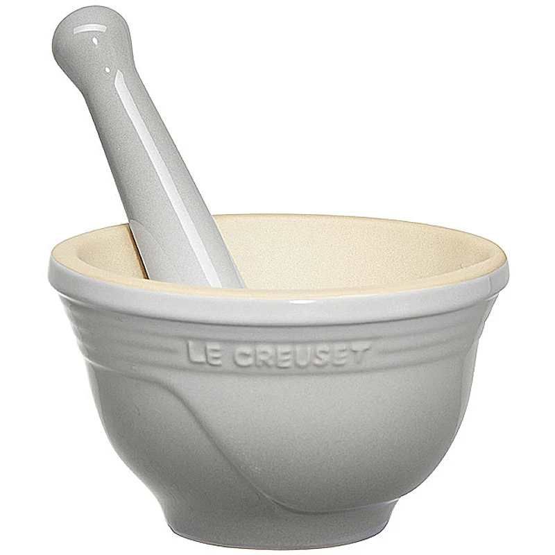 Le Creuset MÖRSER PERLGRAU