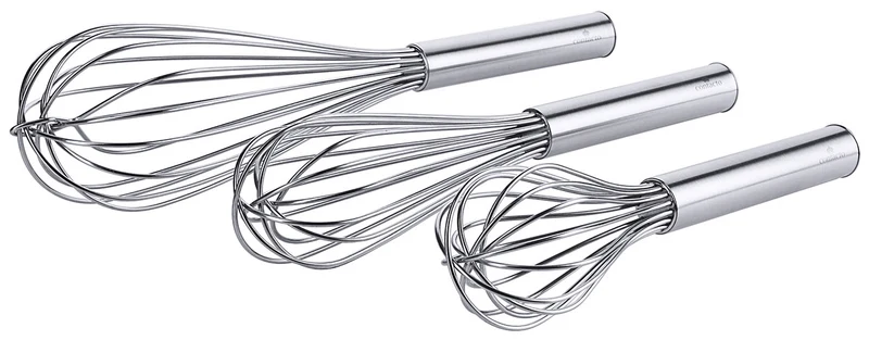 Edelstahl Rührbesen Länge 25-60cm ohne Aufhängeschlaufe