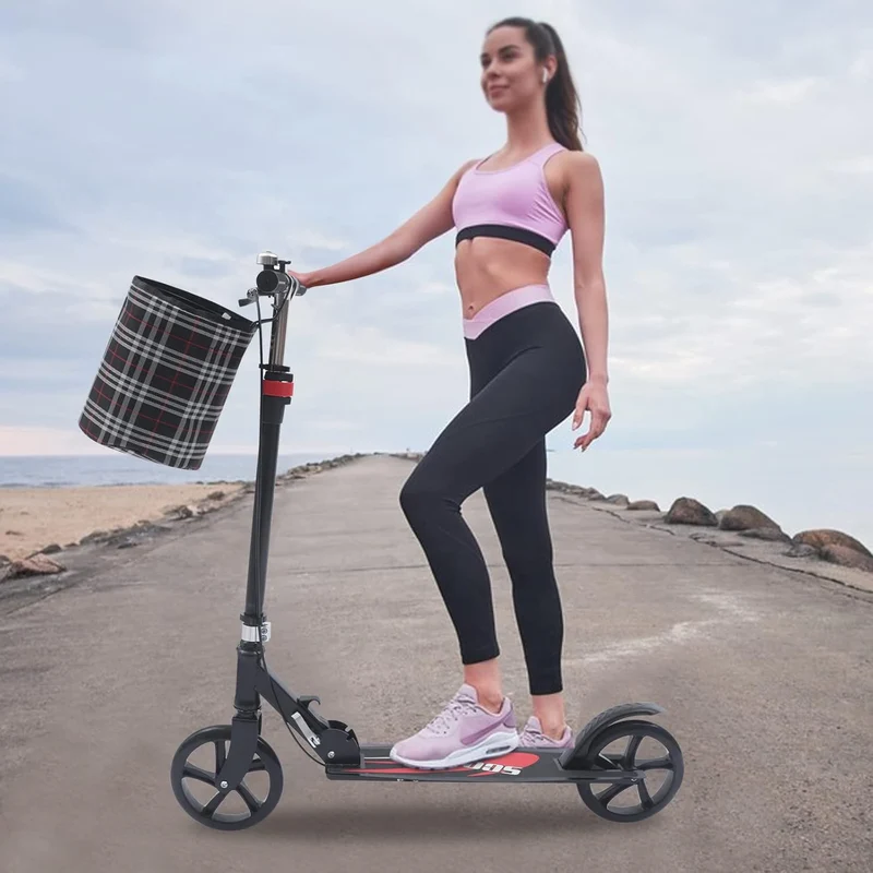 Faltbarer Roller für Erwachsene und Kinder, komfortabler Roller bis zu 150 kg, höhenverstellbarer Tr
