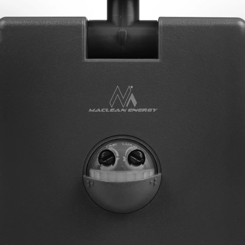 Maclean LED Light with Motion Sensor, PIR Motion Sensor, Gray, 10W, IP65, 800 lm, Neutral White (4000K) MCE516 GR, 2 pieces