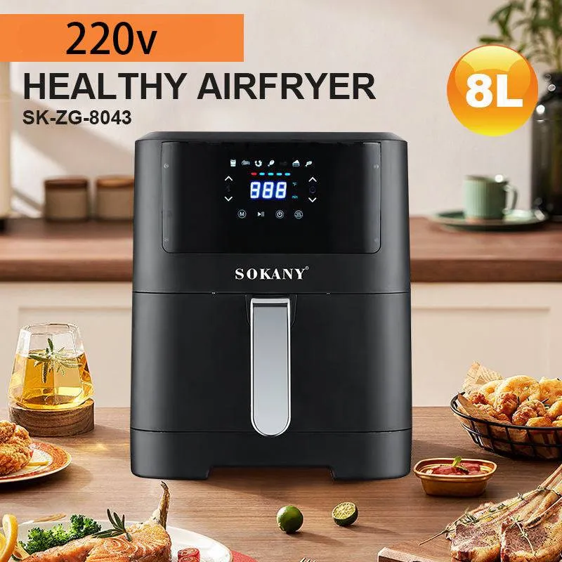 Sokany Smart Electric Air Fryer 8L