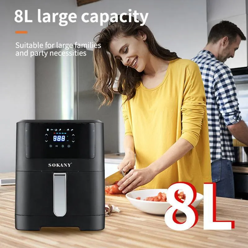 Sokany Smart Electric Air Fryer 8L