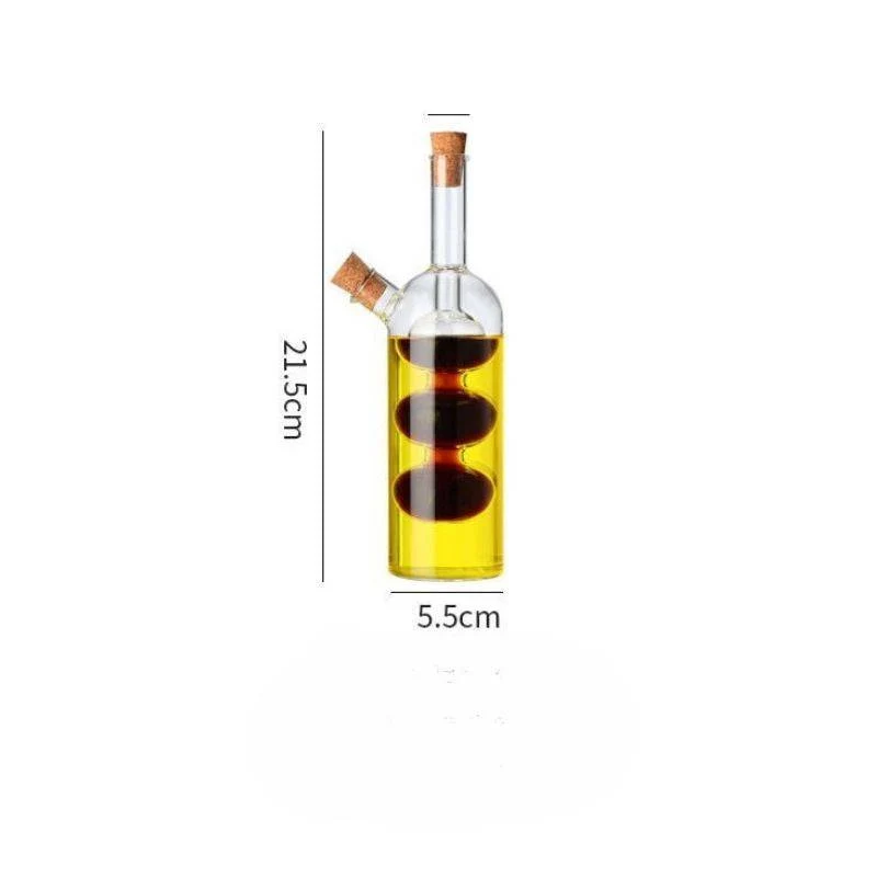 2-in-1 Glass Oil and Vinegar Bottle