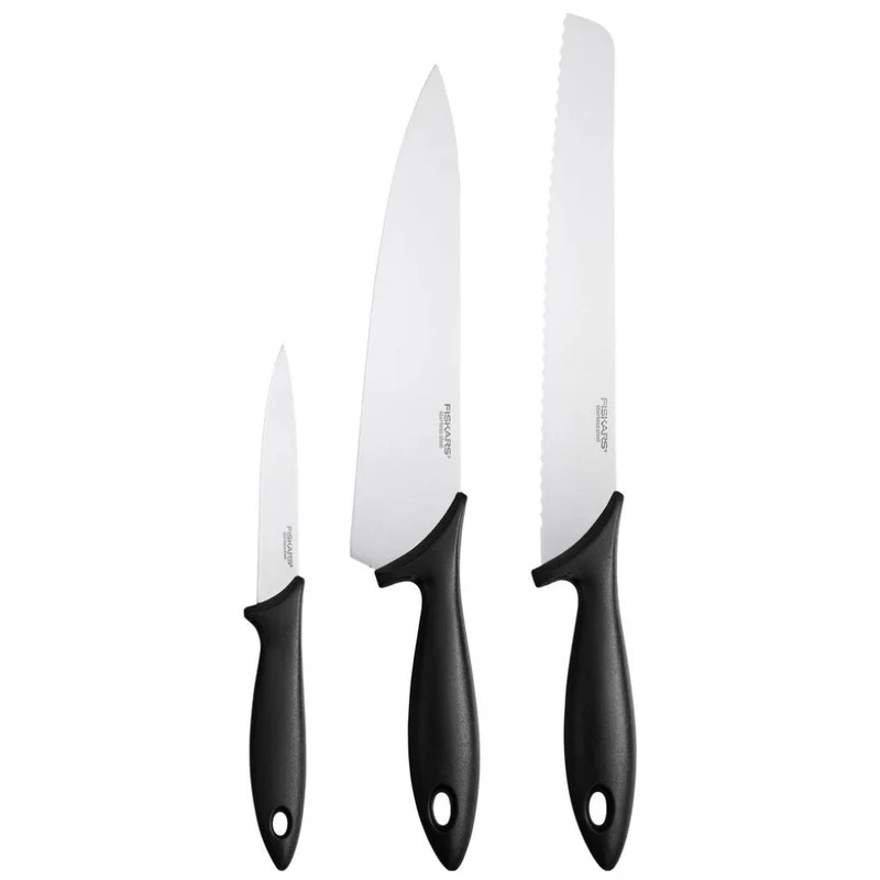 Fiskars Essential Messerset 3-teilig
