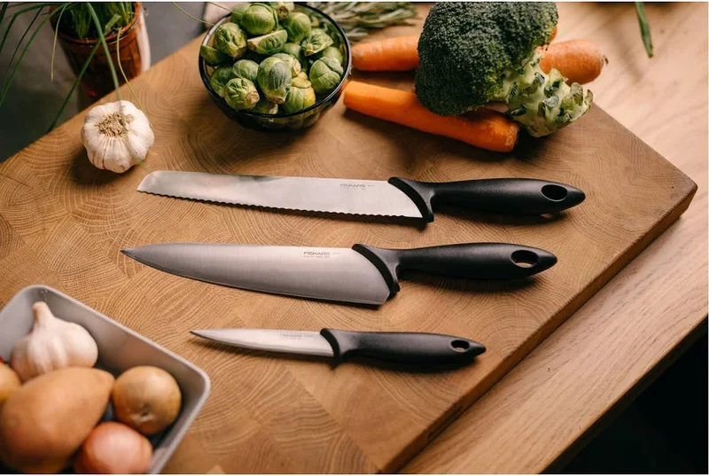 Fiskars Essential Messerset 3-teilig