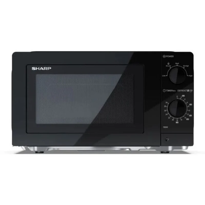 Sharp - Mikrowelle 18 L - schwarz