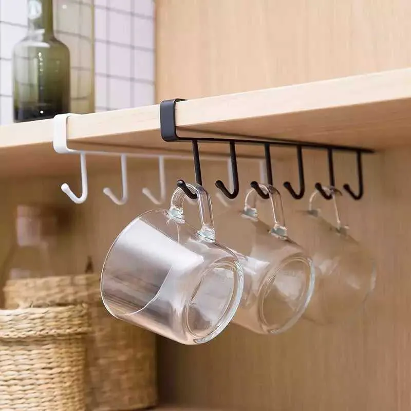 Carbon Steel Nail Free Hanging Cup Holder