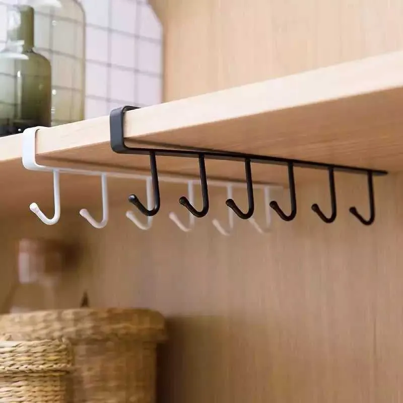 Carbon Steel Nail Free Hanging Cup Holder