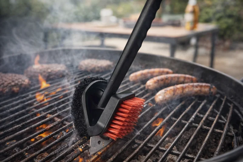 Cookinglife Grillreinigungsbürste 3-in-1 Feuer & Geschmack - 45 cm
