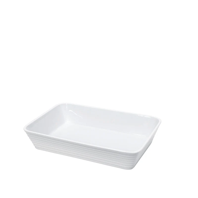 Auflaufform Burgund eckig30cm