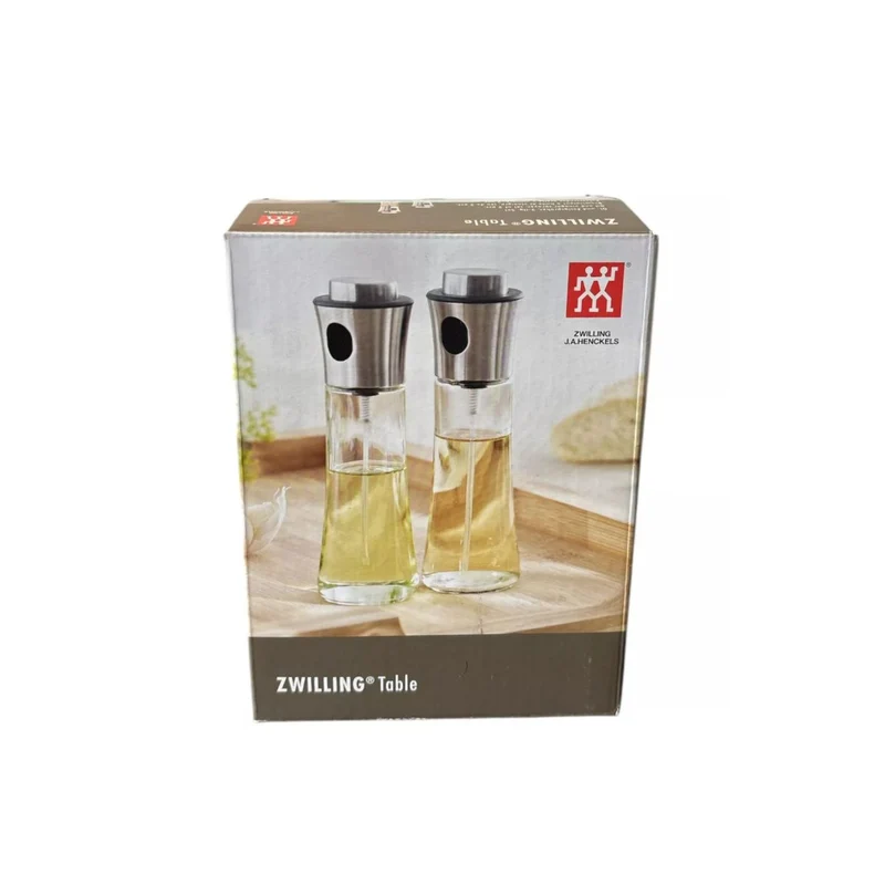 Set de 2 pulverizadores de aceite y vinagre de cristal Hana Zwilling