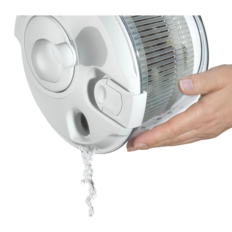 Salatschleuder MINI, weiß