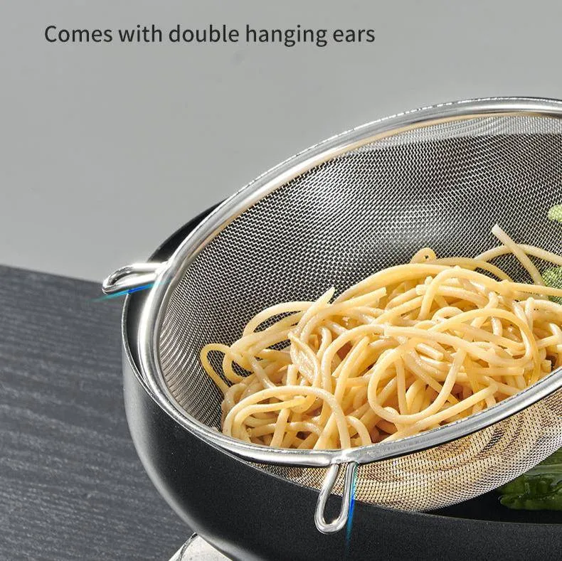 Stainless Steel Mesh Food Strainer 21.5 CM