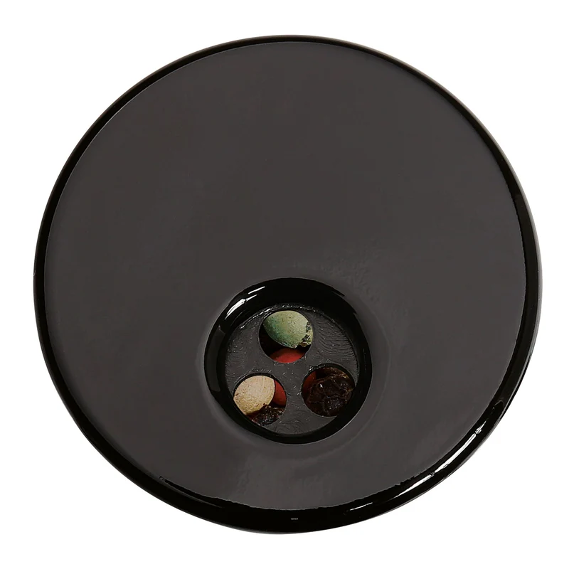 Gewürzkarussell RONDO 8 Gläser, schwarz