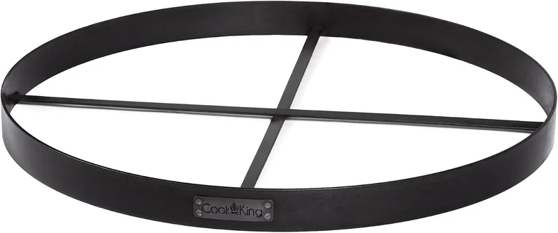 CookKing Feuerschalenbasis Ø 80 cm | Zubehör aus Stahl | Bodenplatte für Feuerschalen | Handmade in