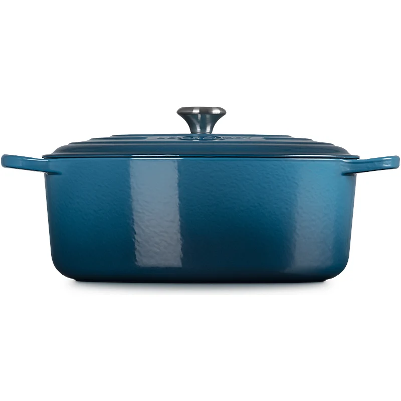 Le Creuset Bräter Signature oval 31 cm Deep Teal