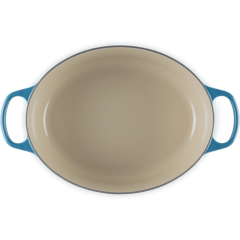 Le Creuset Bräter Signature oval 31 cm Deep Teal