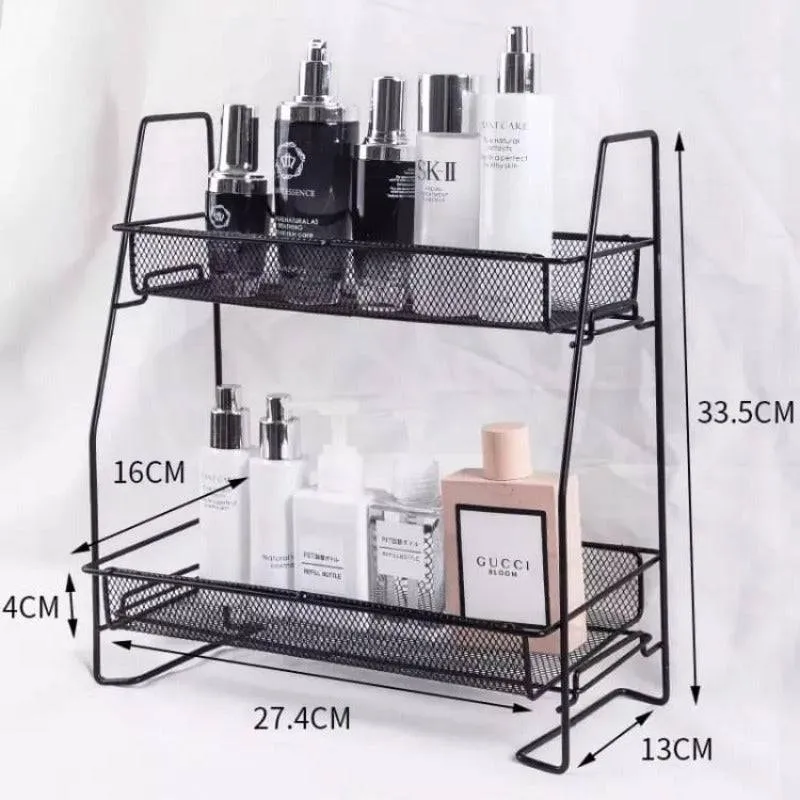 2 Layer Multi Purpose Table Top Rack
