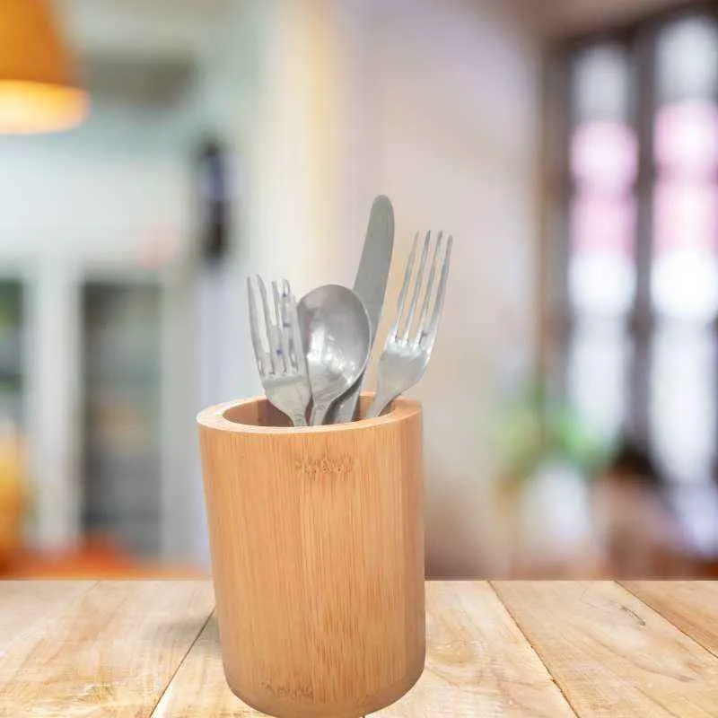Wooden Utensil Holder 9 cm