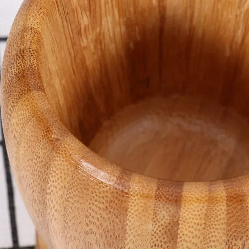 Wooden Pestle & Mortar 10 cm
