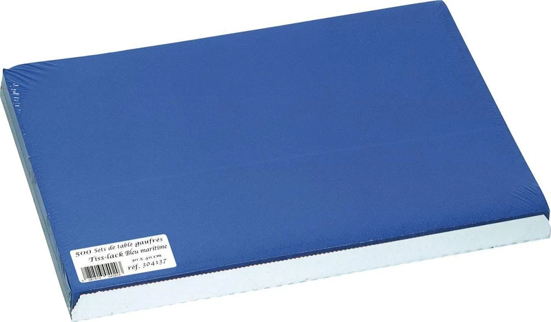 Pronappe Tischdecke 304019I 500er Pack Einweg-Tischset aus geprägtem und satiniertem Papier 30 x 40