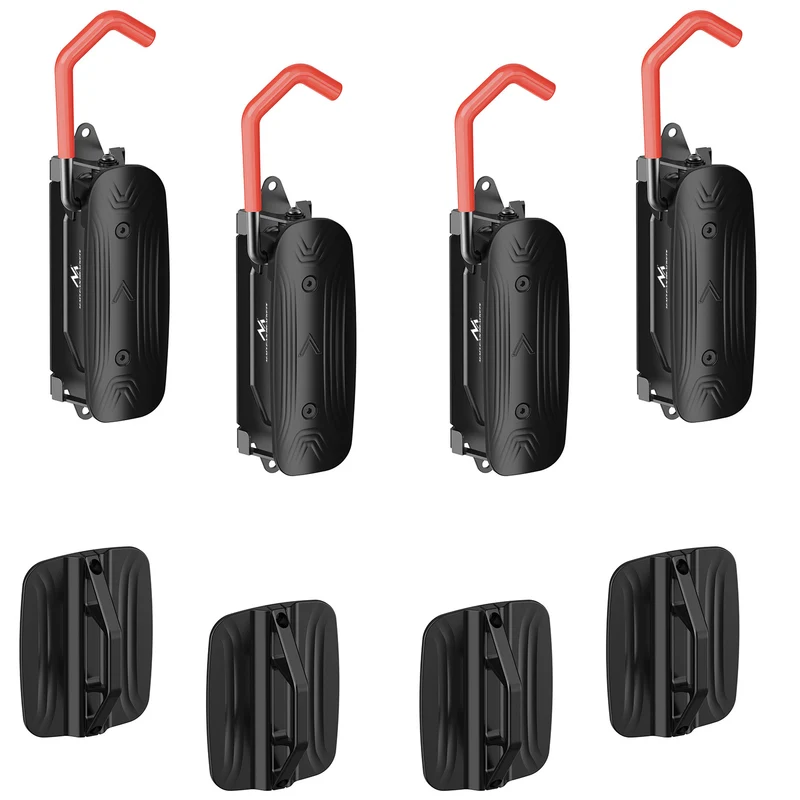 Maclean Wall-Mounted Bike Rack, 30 kg max, MC-998, 4 pieces