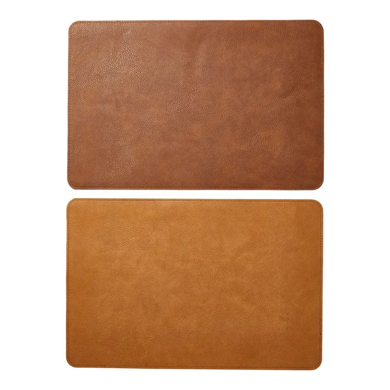Platzset PU 30x45 cm cognac/natur
