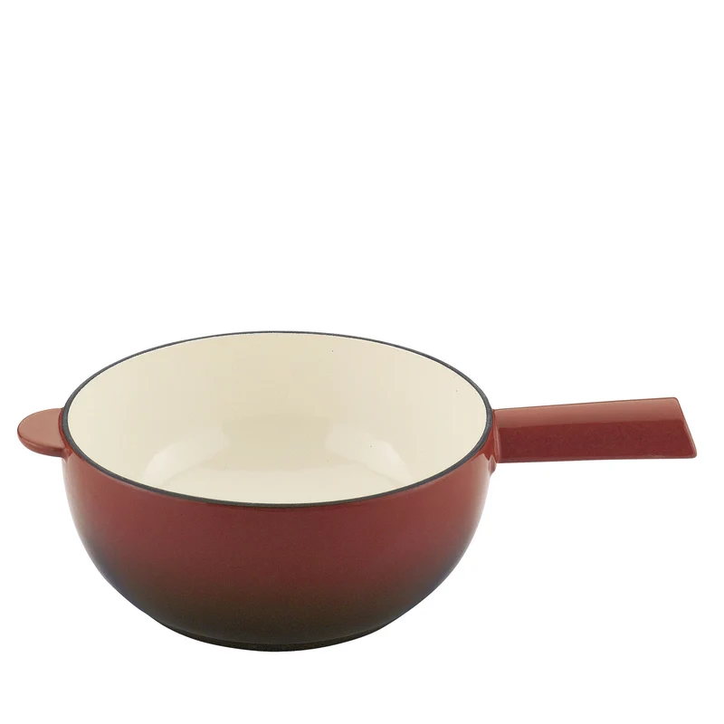 Fondue-Garnitur SAAS-FEE rot 20 cm
