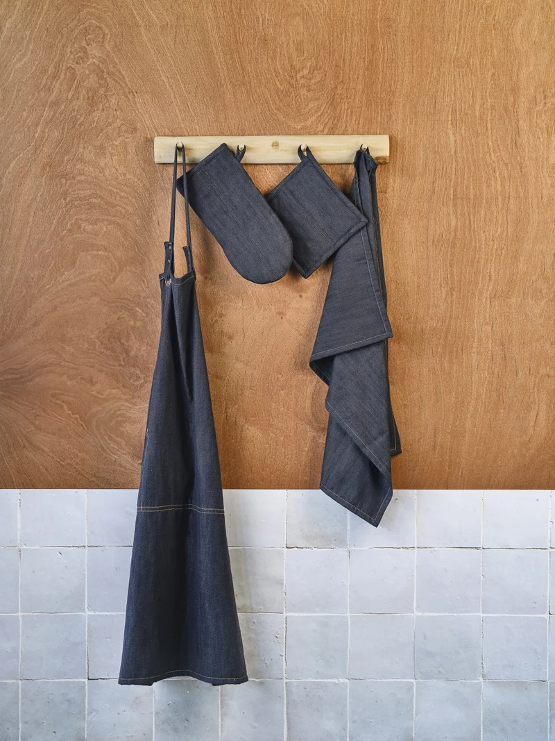 Cosy & Trendy Küchenschürze D'nim Dunkelblau
