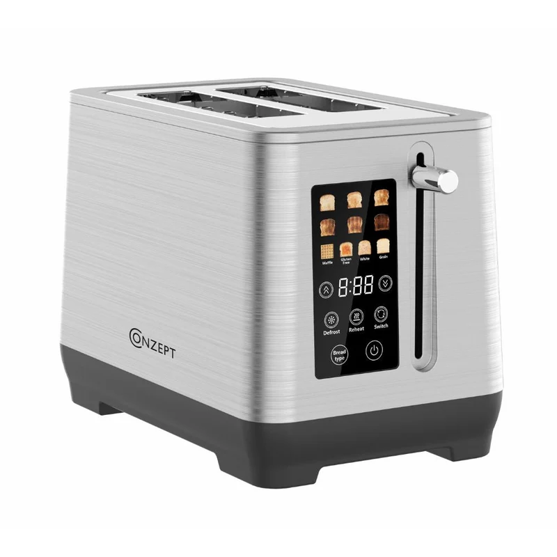 Conzept - Toaster vertikal 1000 W Digitalanzeige