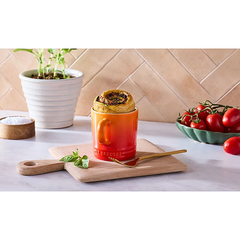Le Creuset Becher 350 ml Ofenrot