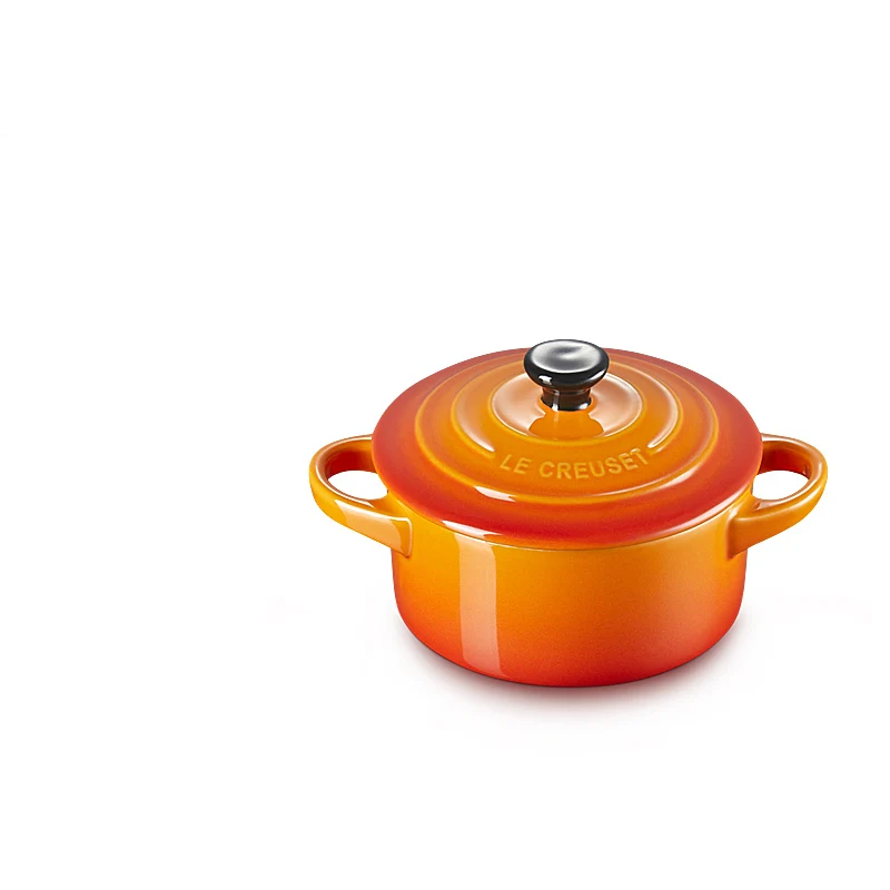 Le Creuset Mini Cocotte 10 cm Ofenrot