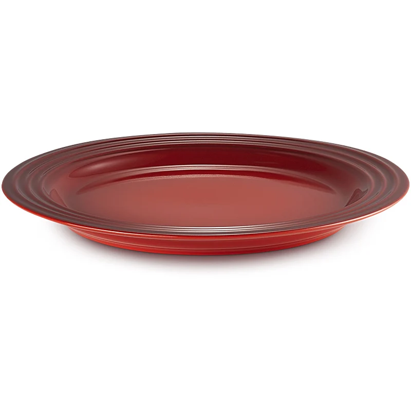 Le Creuset Frühstücksteller 22 cm Kirschrot