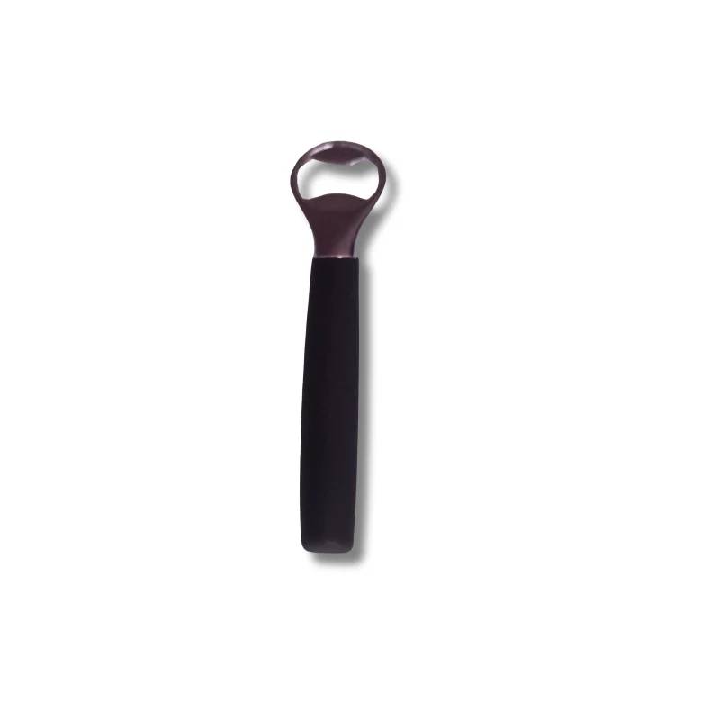 Stainless Steel Manual Bottle Opener with Soft-Grip Handle