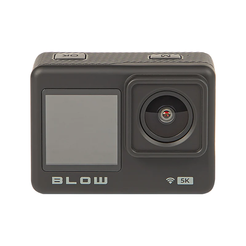 Pro4U 5K Blow Action Camera, 5K Ultra HD quality, 20 megapixels, 160° wide-angle lens, waterproof, remote control, 78-568#
