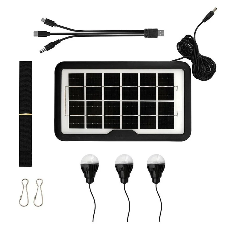 Verna multi-function solar flashlight, 6in1, powerbank, solar panel, lamp, LED lights, speaker+radio, Tur000008