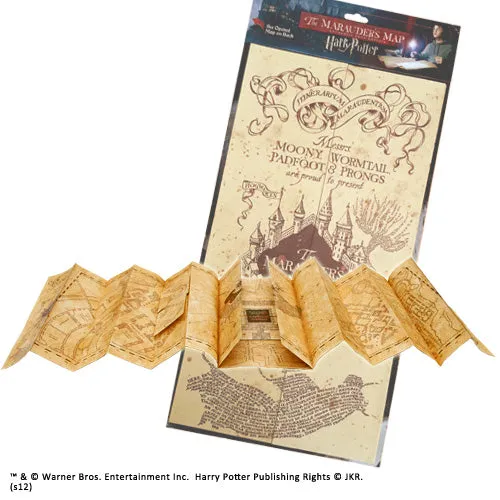 Harry Potter - Karte des Rumtreibers (Marauder´s Map)