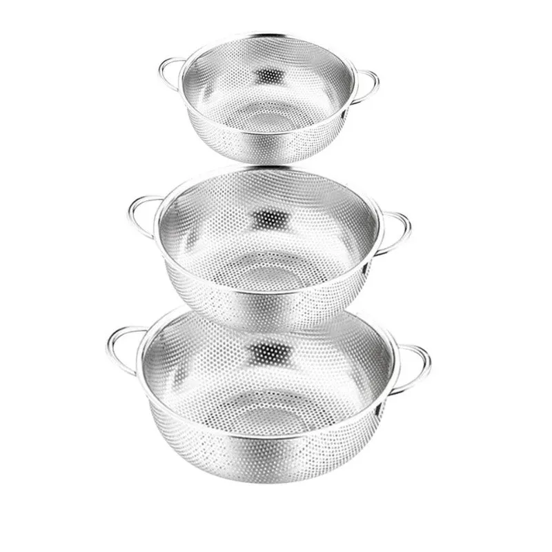 Stainless Steel Mesh Colander 28.5 cm