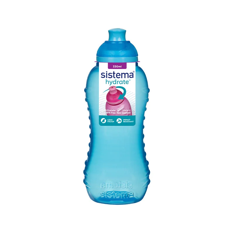 Sistema - Twist 'n' Sip Trinkflasche blau 330 ml