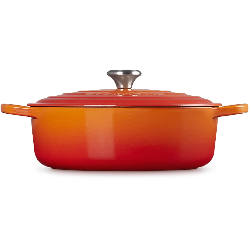 Le Creuset Gourmet Bräter Signature 24cm Ofenrot