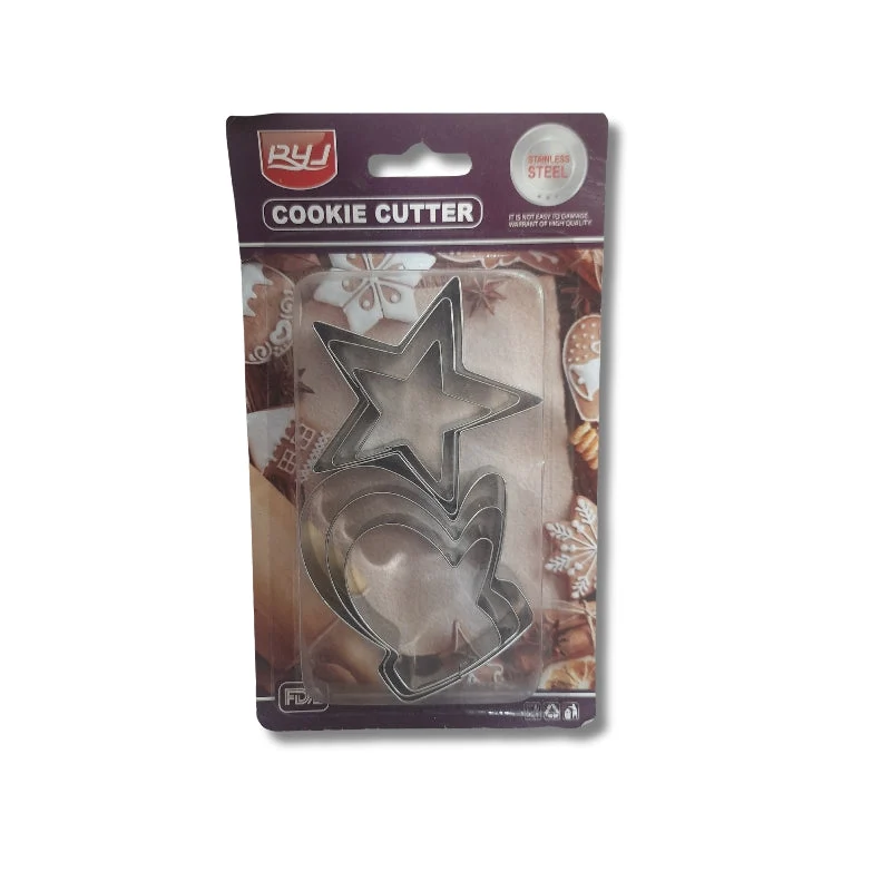 6pcs Steel Cookie Cutter Set