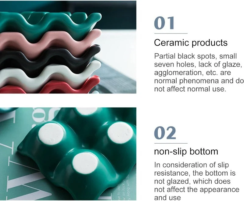 Ceramic Egg Holder 6 Grid