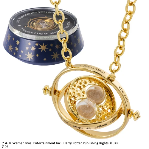 Harry Potter – Hermines Zeitumkehrer 24 Karat Gold – Special Edition