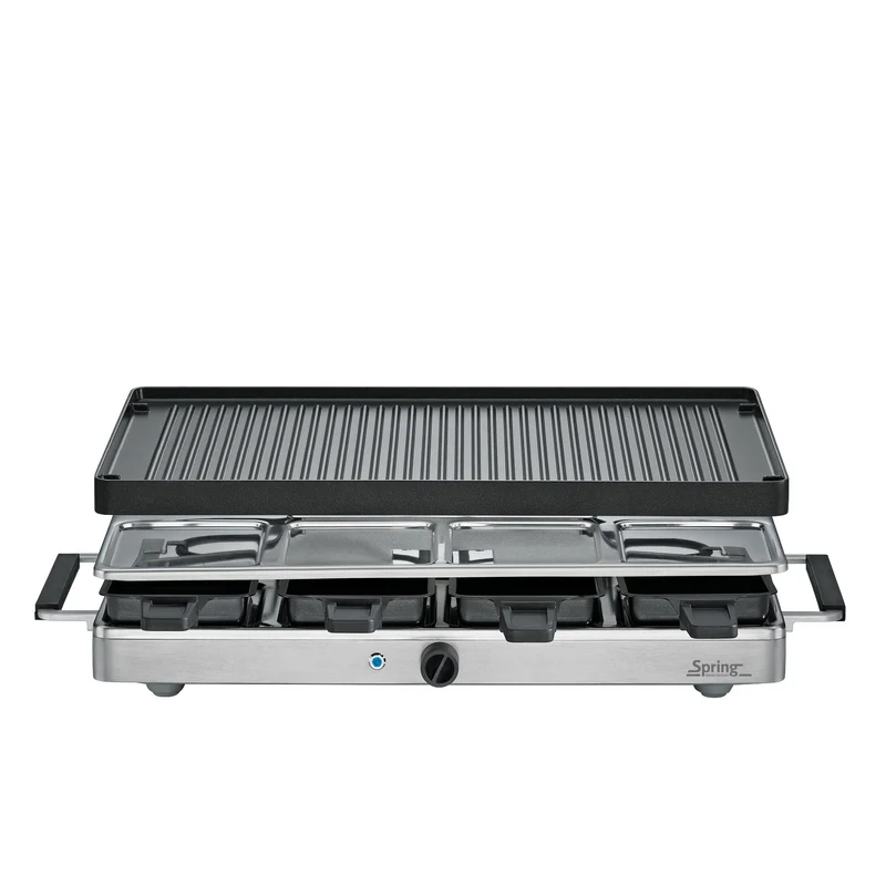 Raclette mit Alugrillplatte