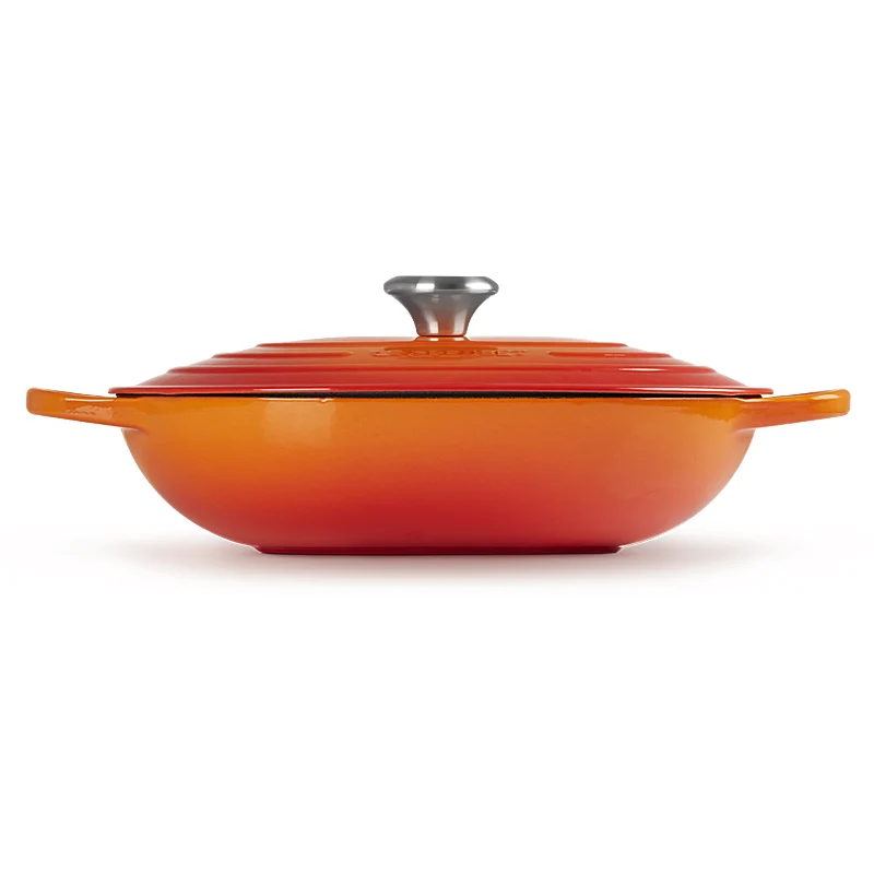 Le Creuset Oblong Signature 31 cm Ofenrot